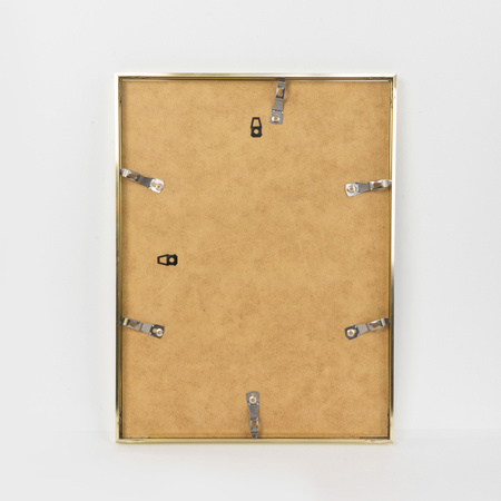 Ramka aluminiowa złota błyszcząca QALB 30x40 cm
