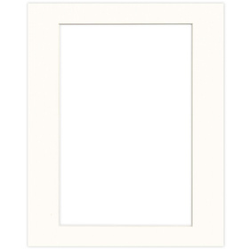 Passe partout 28x35 (20x30) BIAŁY CHALK LUCA Q5103