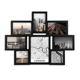 Multirama  MULTI  BLACK 81 ramka na 8 zdjęć