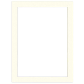 Passe partout 60x80 (50x70) - IVORY KOŚĆ SŁONIOWA LUCA Q5106