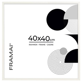 Ramka biała FDM 1 40x40 cm