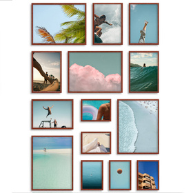 Zestaw brązowych ramek na 14 zdjęć PRESTO 5 GF0001