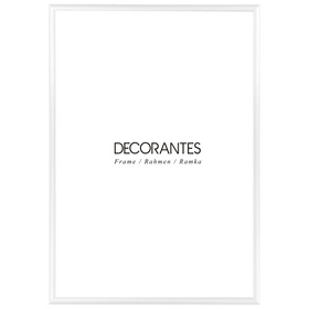 Ramka aluminiowa biała QAL 29,7X42 cm