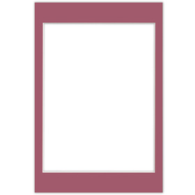 Passe partout 20x30 (18x24) CZERWONE RAPSBERRY - LUCA Q5704