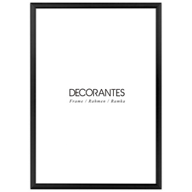 Ramka aluminiowa czarna QAL 21x29,7 cm