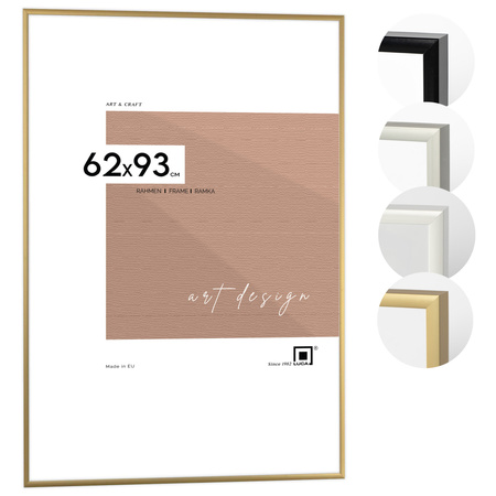 Ramka aluminiowa złota ROYALL 62x93 cm Decorantes.pl™